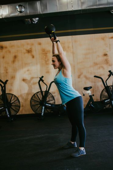Kettle bells are utilized for cardio and strength training.