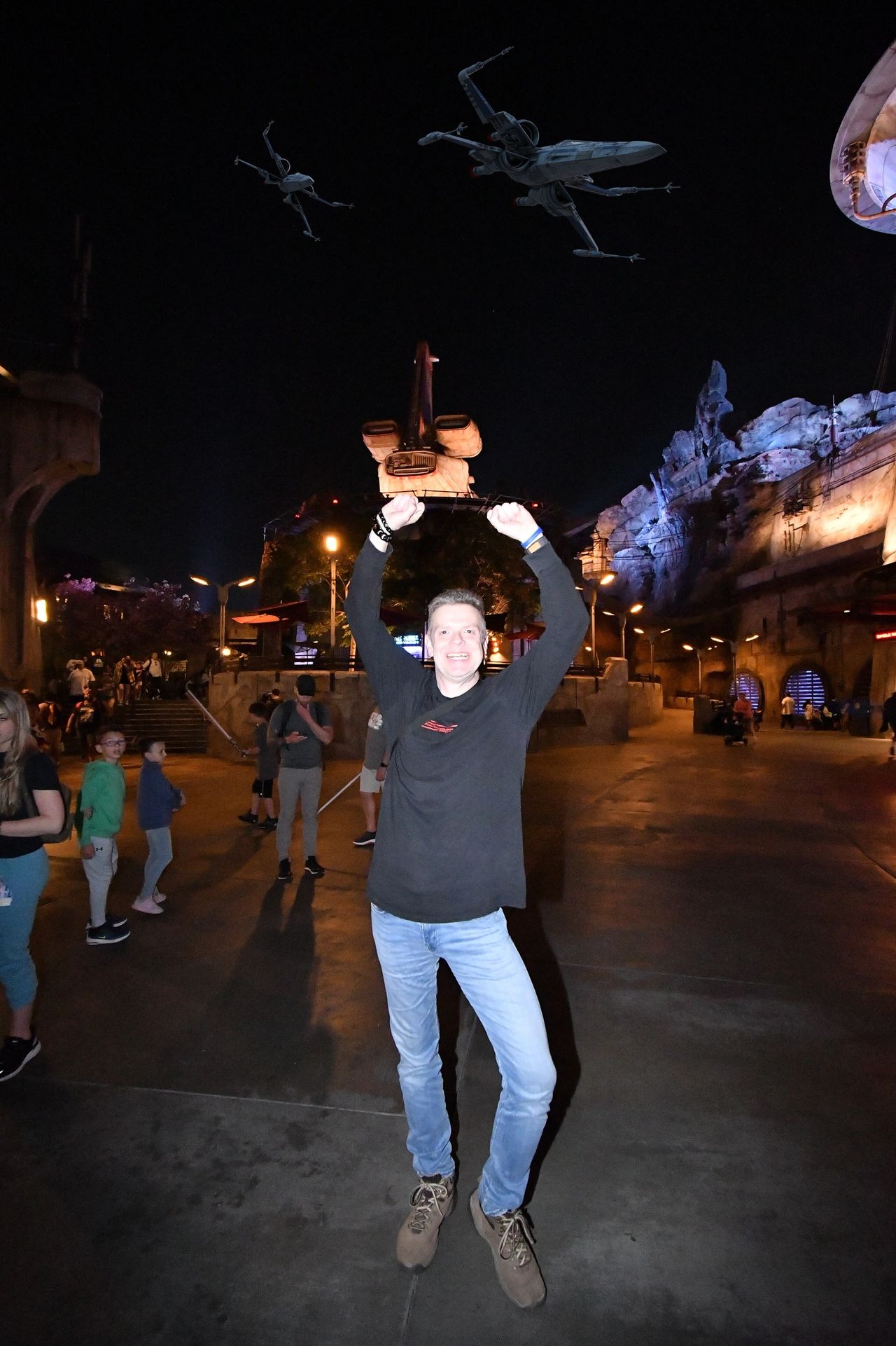 Star Wars Galaxy's Edge mit Millennium
