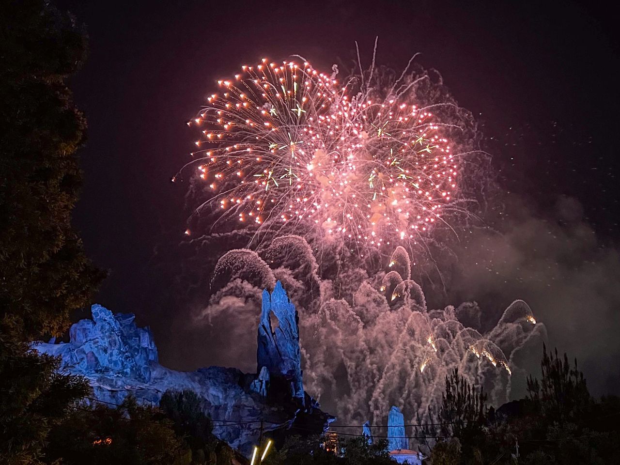 T&auml;gliches Feuerwerk