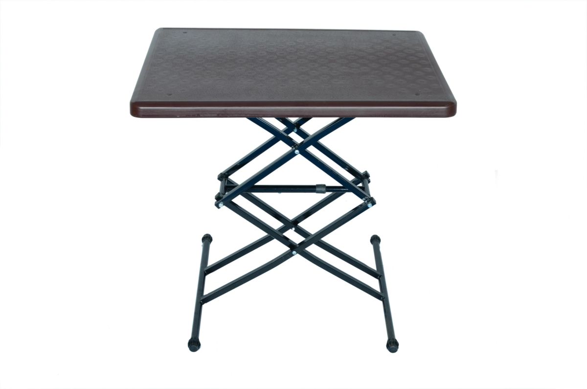 Scissor table (brown)