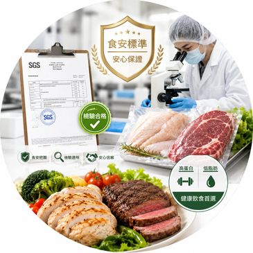 Lab-tested safe and healthy meat products with certification and scientific inspection.