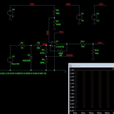 Circuit Analysis using LT Spice.