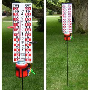 Scoring Tower Drink Holder - Play Backyard Games