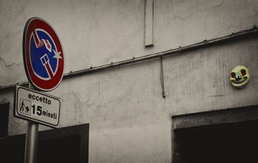 Discovering Clet Abraham while wandering Rome’s historic streets.