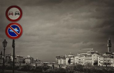 Discovering Clet Abraham while wandering Rome’s historic streets.