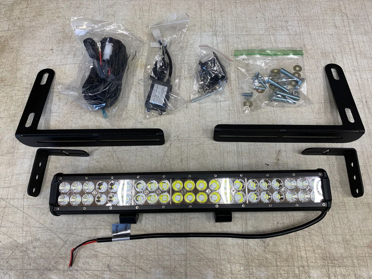 WK2 Hidden Light Bar Brackets