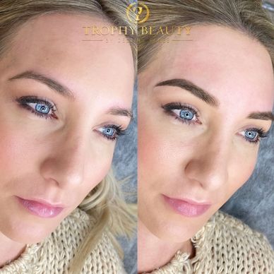 eyebrow henna by destiny renee at trophy beauty 