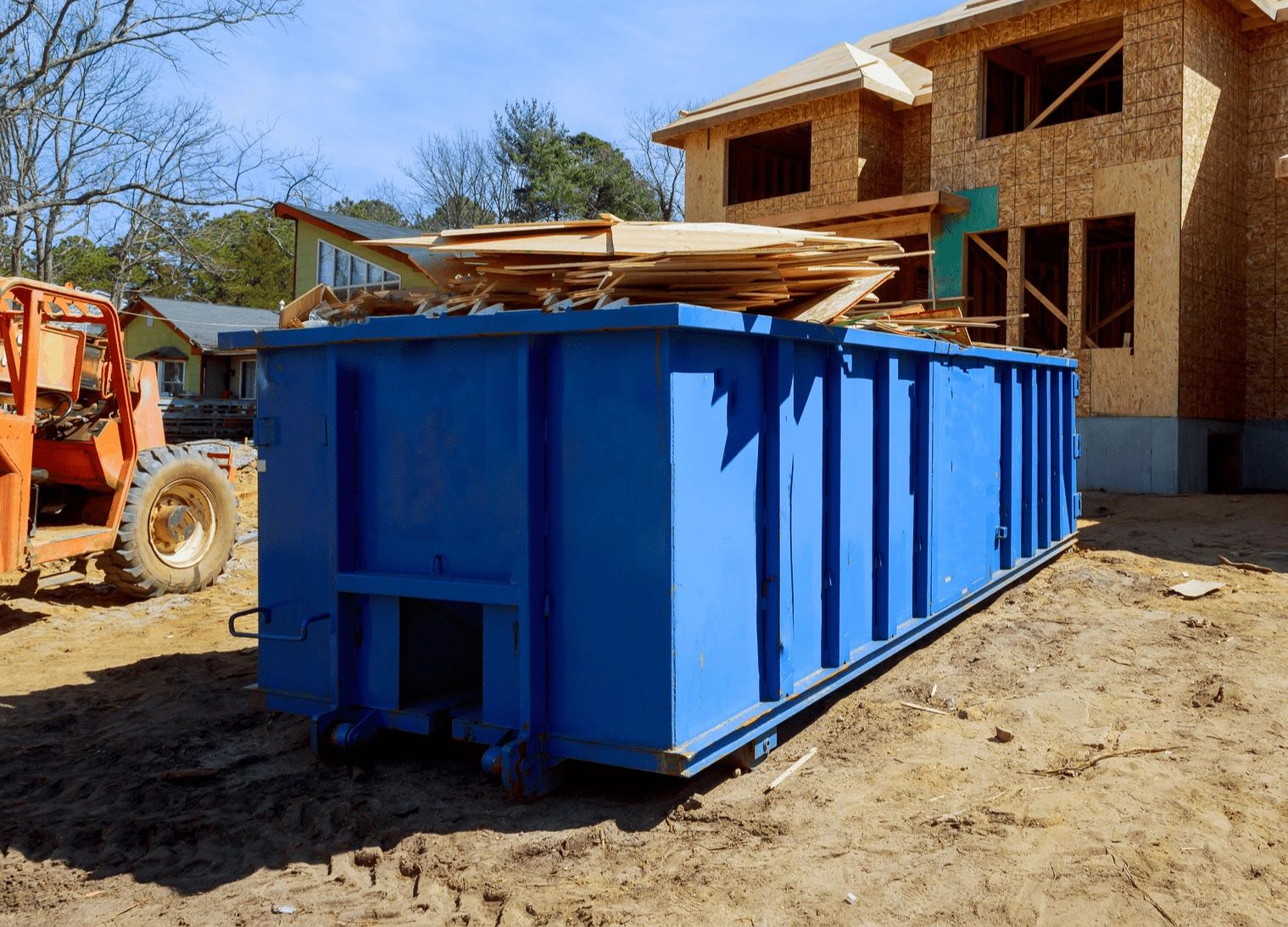 rolloff-dumpster-rental-construction-sit