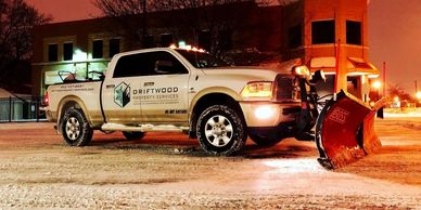 Snow plowing snow removal services in Edina, MN, professional quality snow plowing services