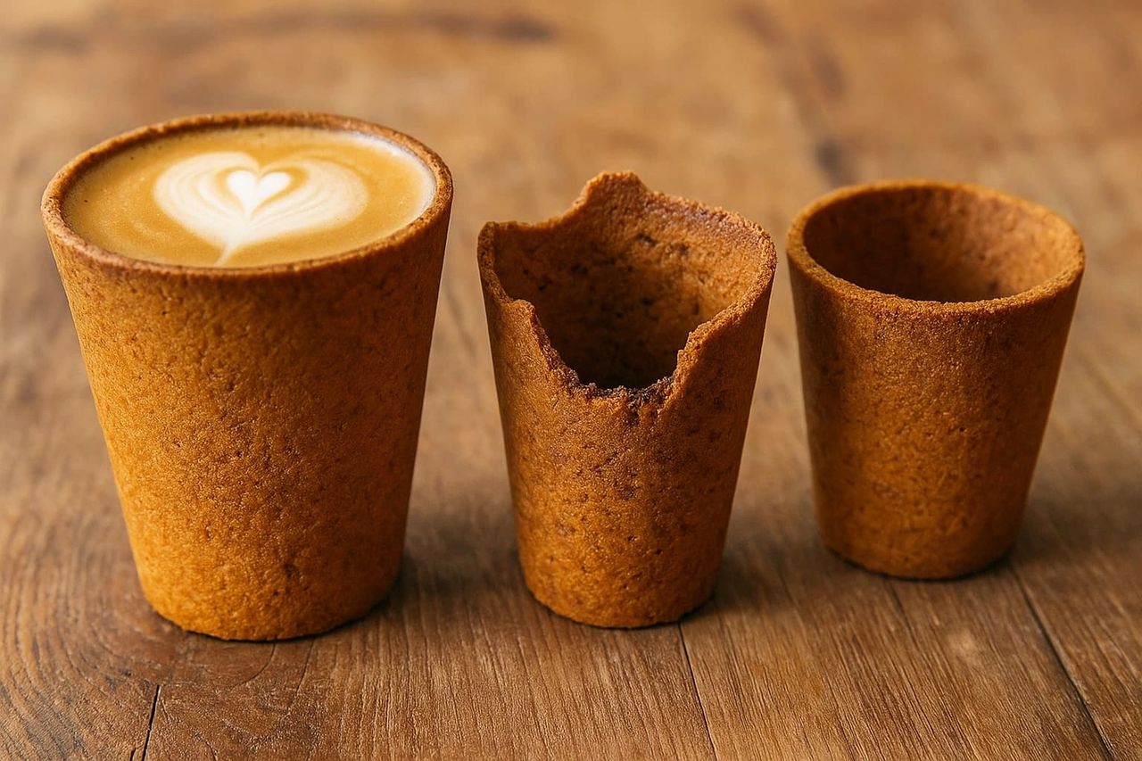 Edible Coffee Cups - A Tasty Revolution in Sustainable Packaging