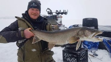 Lake Trout, Lake Temagami, Loon Lodge, Guided Fishing, Guided Ice Fishing, Monster Trout, Ice Bungal