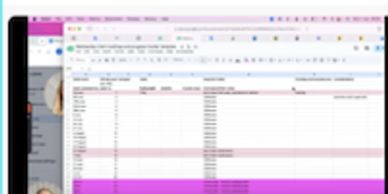 Screenshot of a spreadsheet with data and columns in a web browser.