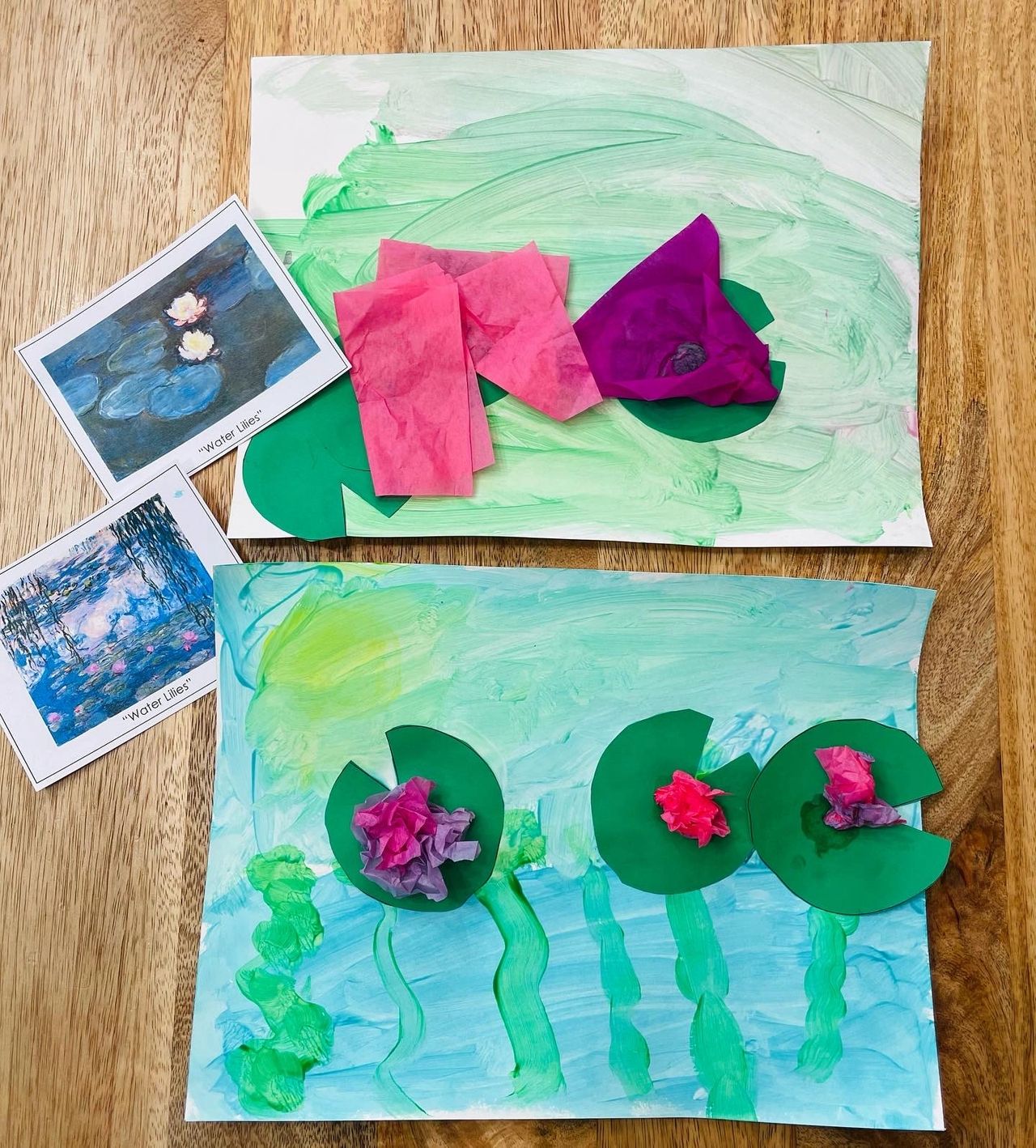 Science Club: Pond Art - A Lesson on Claude Monet & Impressionism