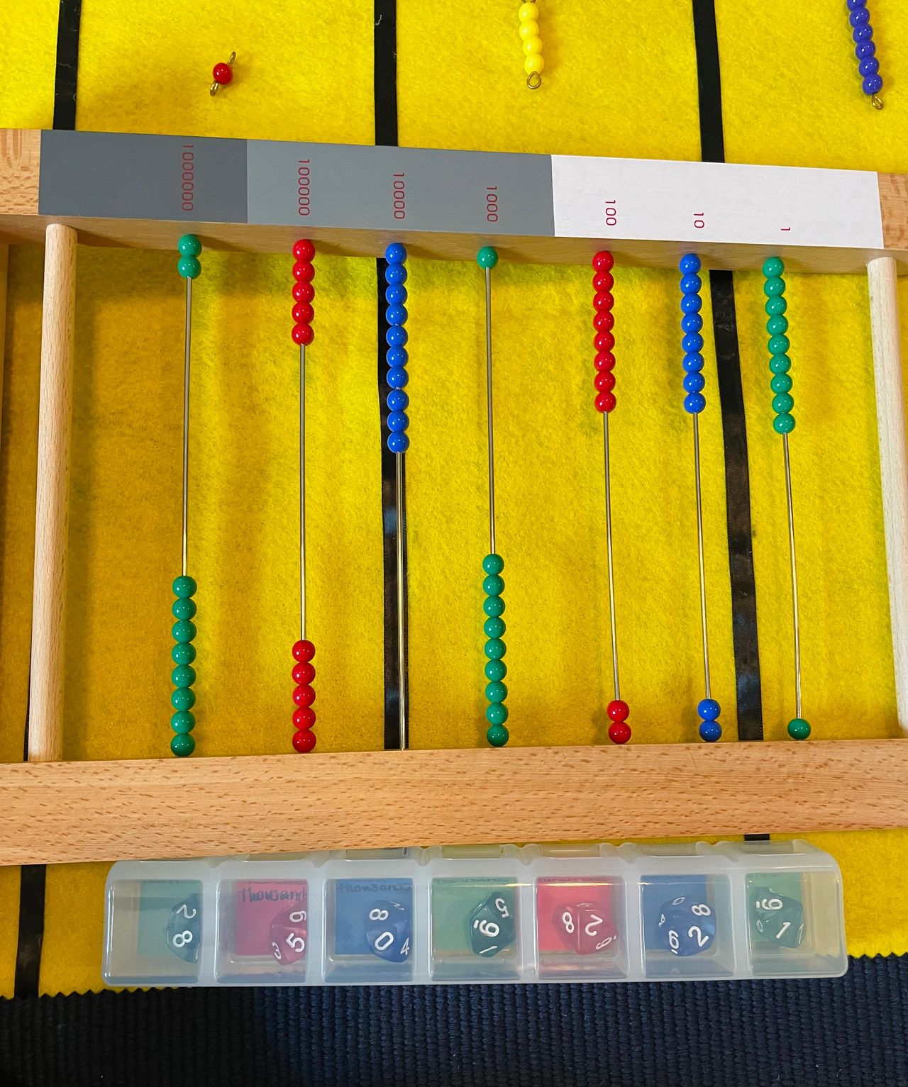 DIY Golden Beads Mat - Plenty of Trays