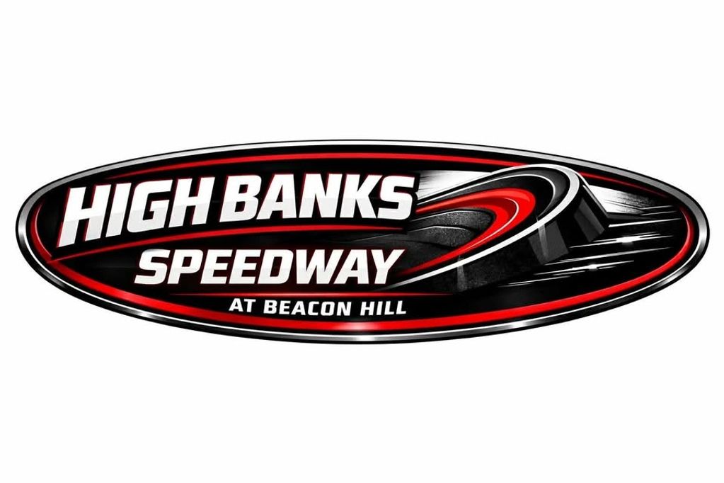 Logo for High Banks Speedway at Beacon Hill.