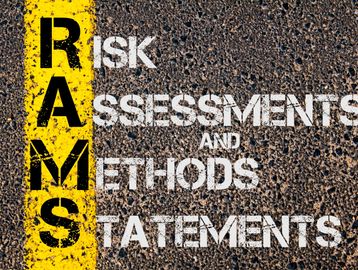 risk assessment, method statement, safety policy, noise assessment, lifting plan, safety management  