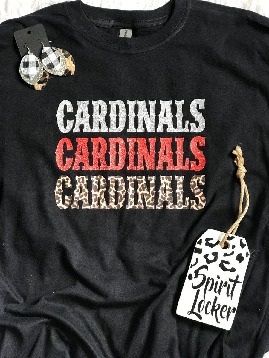 WL glitter or leopard Cardinals