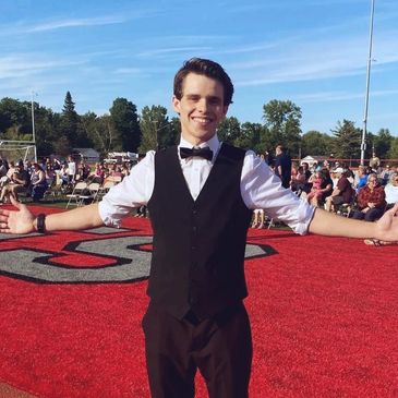 Wyatt Hackett's performance at a highschool