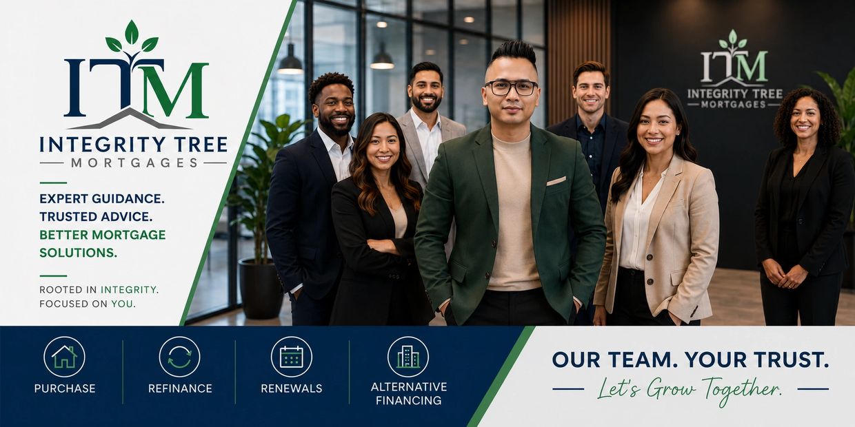 Integrity Tree Mortgages team promoting expert mortgage solutions.