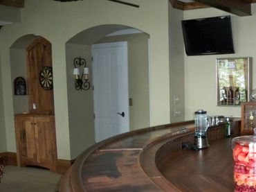 Copper Bartop, Decorative Copper