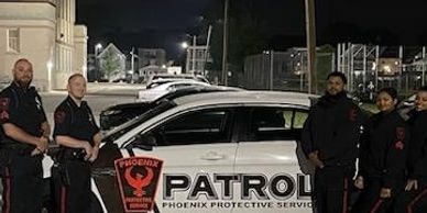 Phoenix Protective Services Patrol Car