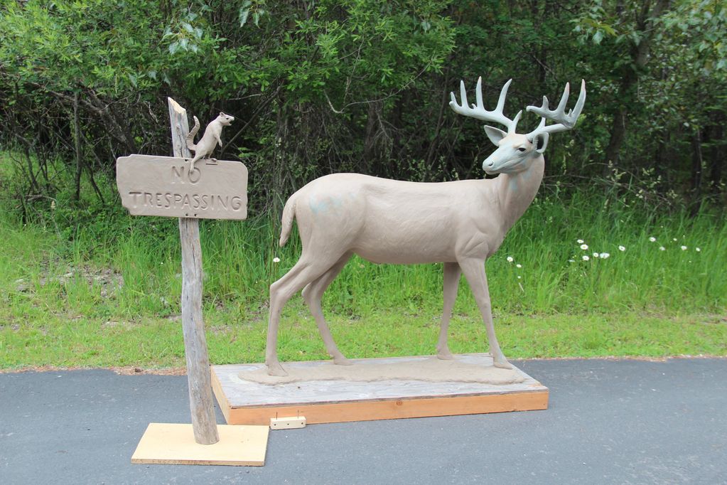 whitetail deer, lifesize whitetail, lifesize bronze, whitetail bronze, whitetail sculpture