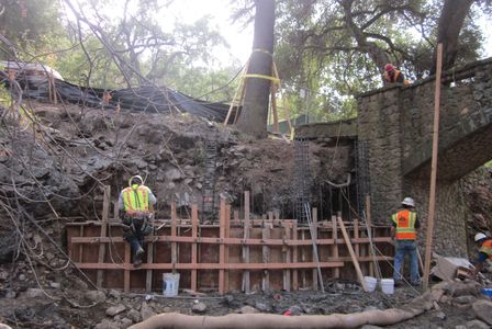 Historic Bridge Abutment Stabilization