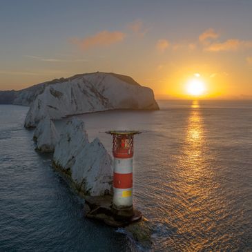 The Needles lighthouse, UK
