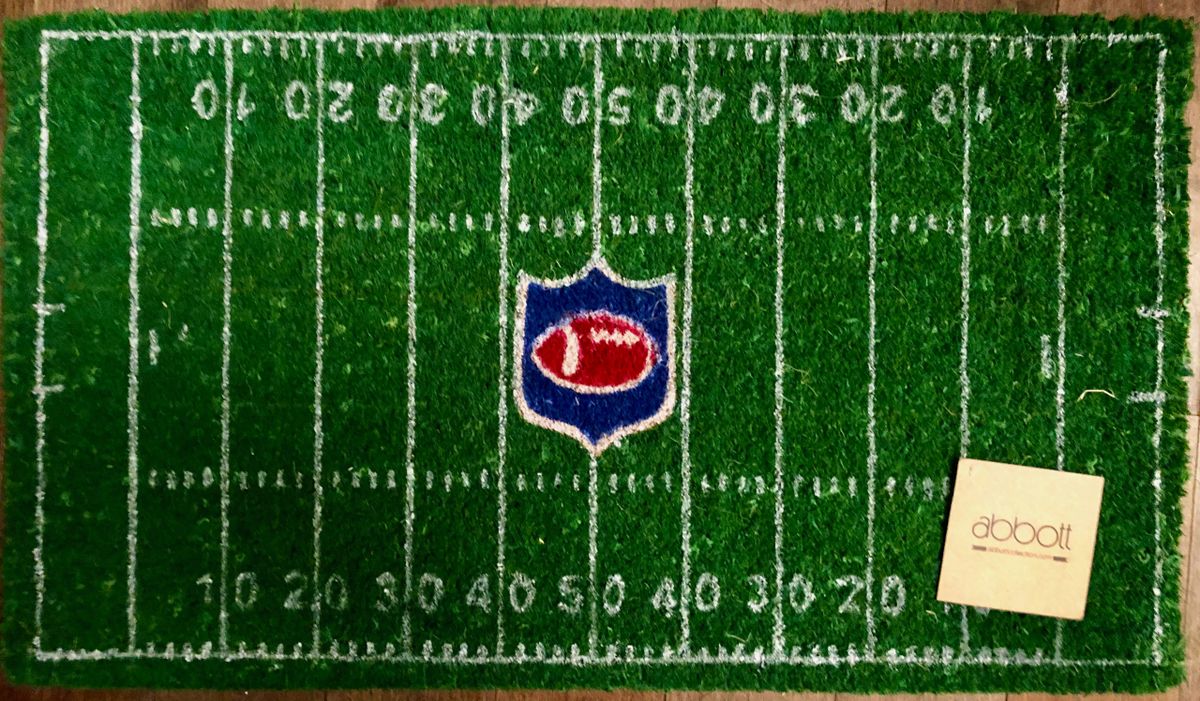 Football Field Door mat