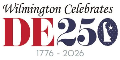 The logo for Wilmington Celebrates DE250