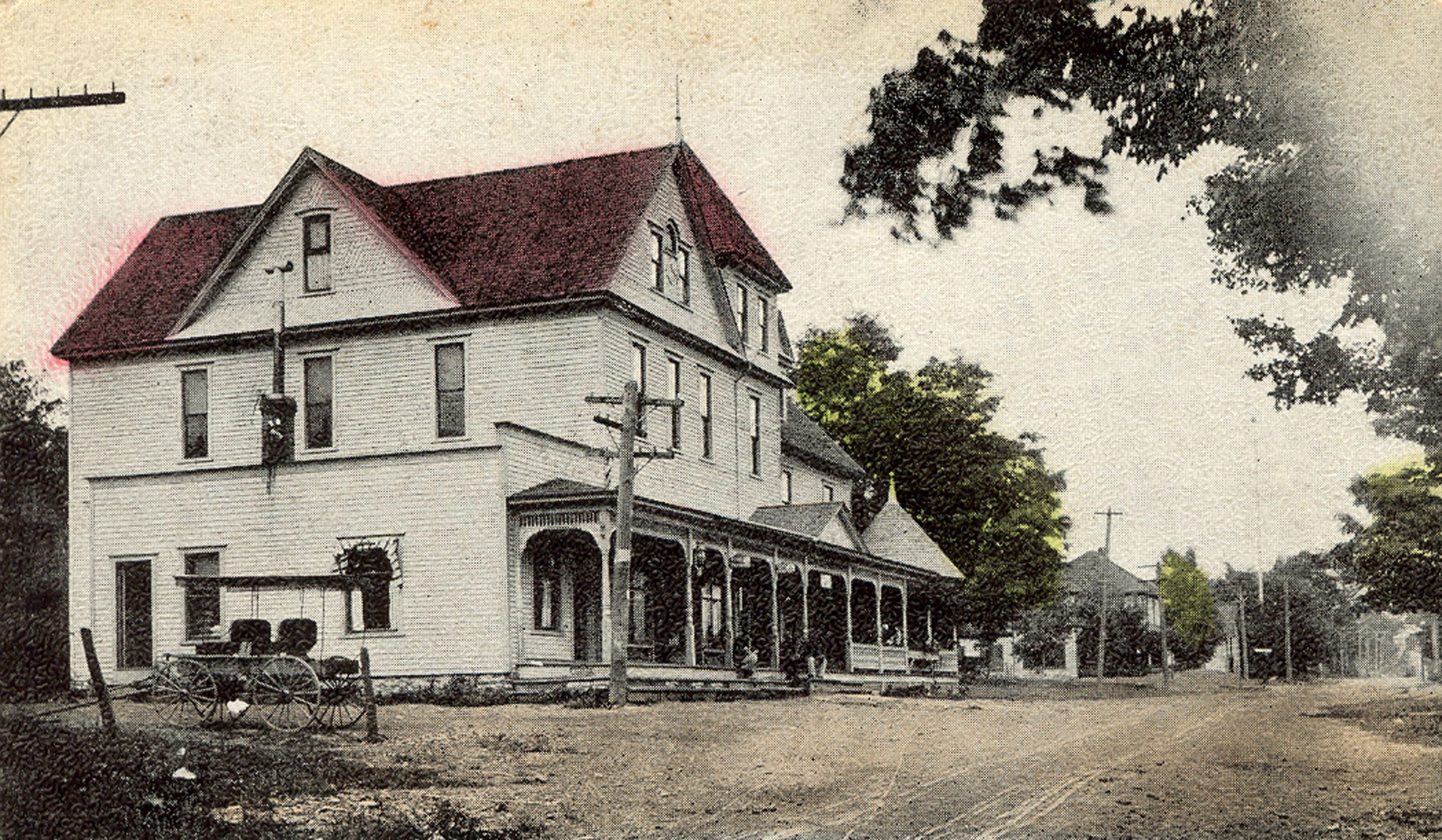 Looking Back Arrested at LeRoy, 1906