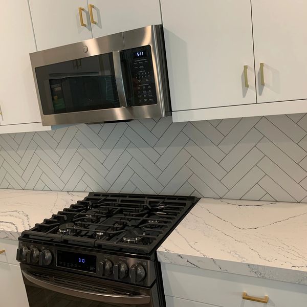 Glass Kitchen Backsplash Installation San Diego