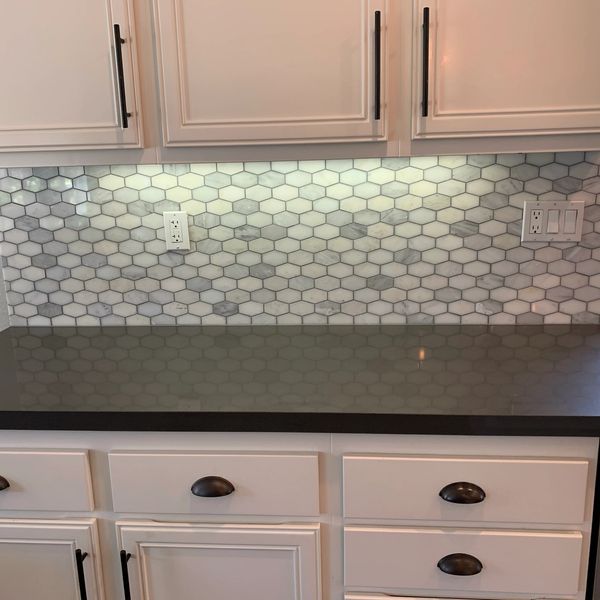 Kitchen Backsplash Project in San Diego