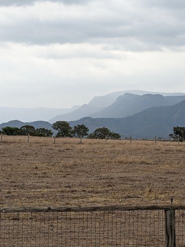 Showers rolling in Rosevale Qld.