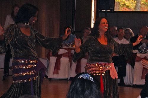 Ayaat dancers performing at wedding reception!