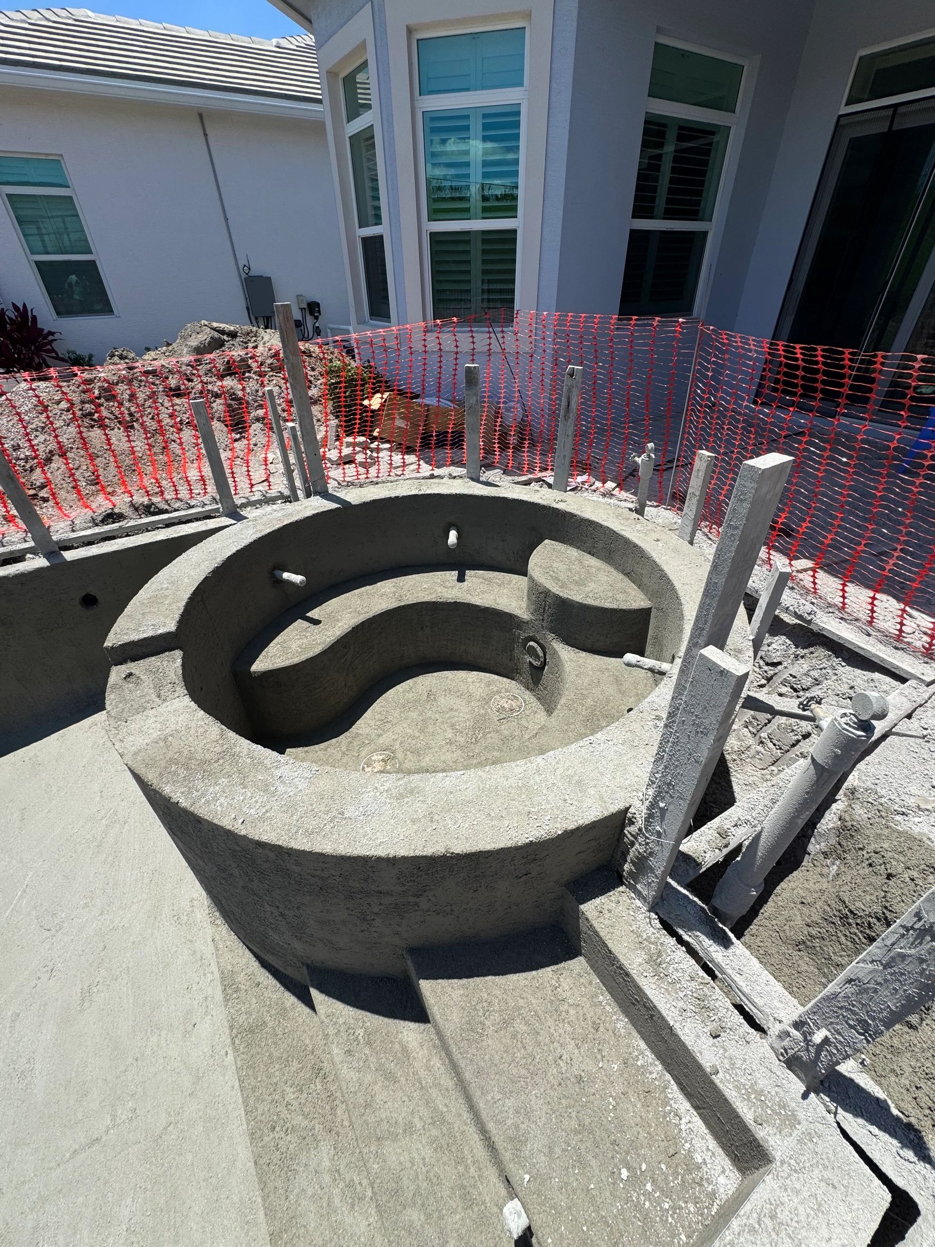 Residential gunite project