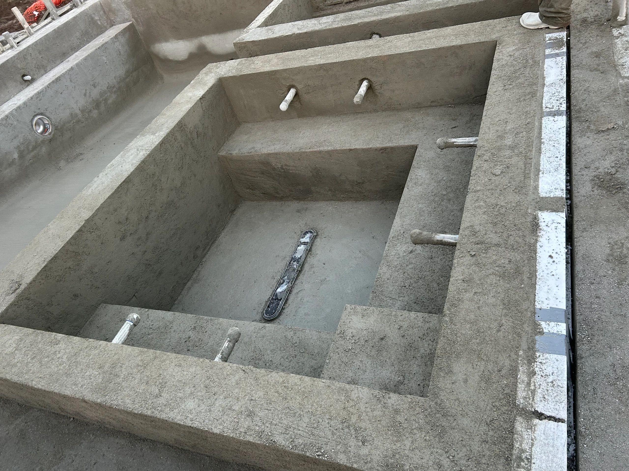 Pool construction project