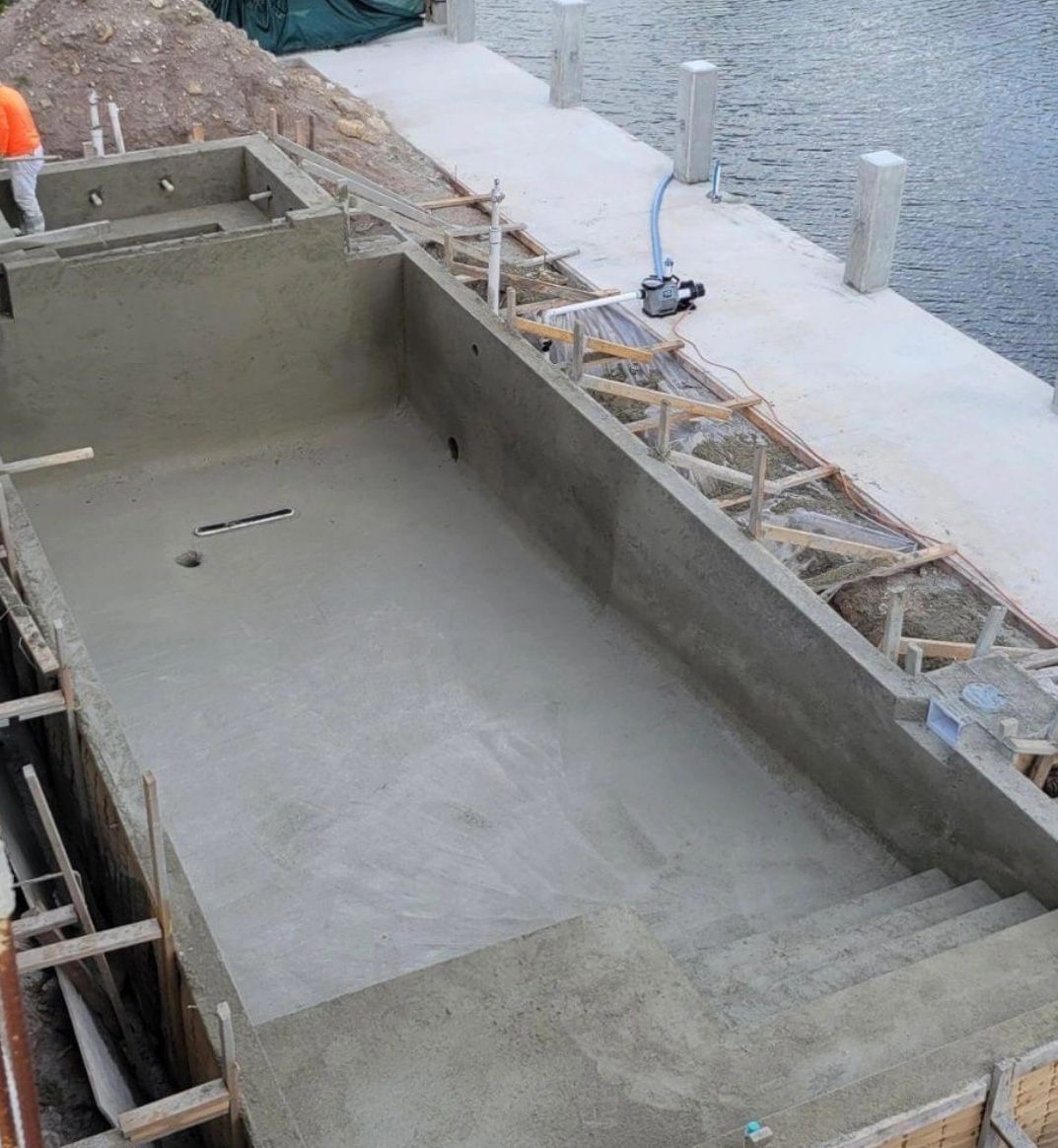 Vager Pool Shell Gunite Pool Shells | Southern Gunite Inc.