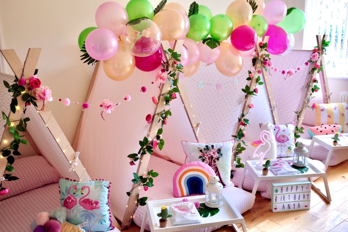 Slumber Party Tents, Sleepover Tents, Teepee Tents for Kids, FREE Fairy  Lights 