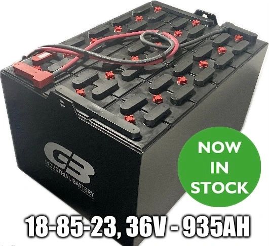 New 18-85-23 battery, 36 volt, 935AH