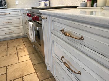 Emerson, GA Kitchen remodel cabinet handle