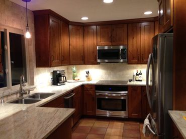 Probuild Creations Kitchen Remodel Brookhaven GA picture of completed kitchen remodel.