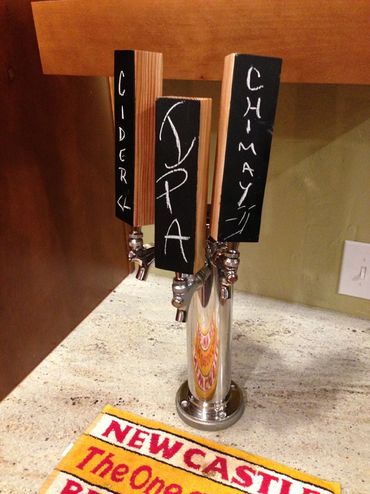 Probuild Creations Kitchen Remodel Brookhaven GA picture of an on tap beer dispenser.