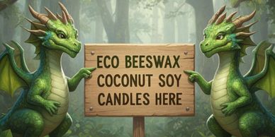 Precious Natural Beeswax, Coconut Soy candles, a big choice and a big difference.