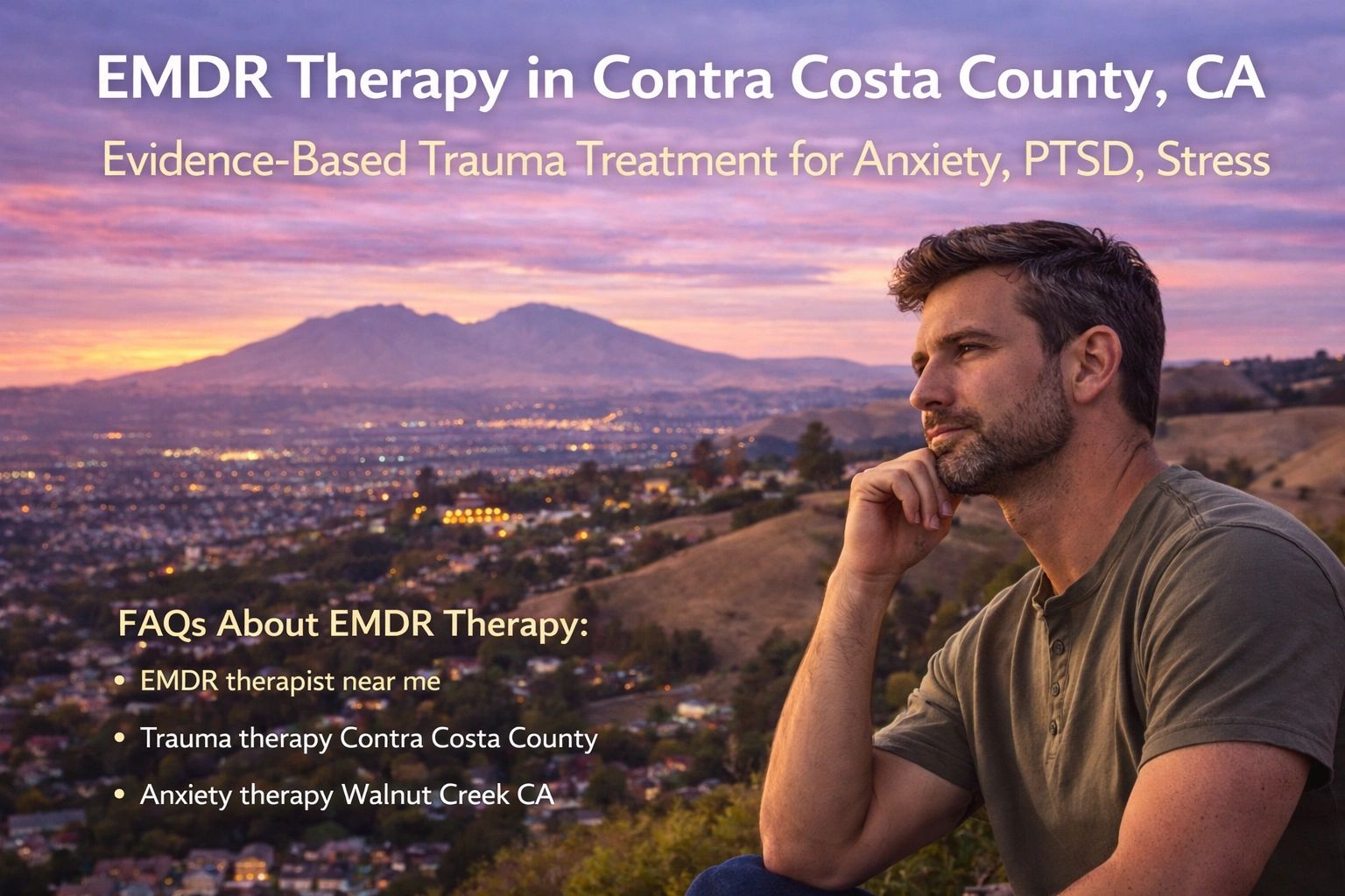 EMDR Therapy in Contra Costa County, CA