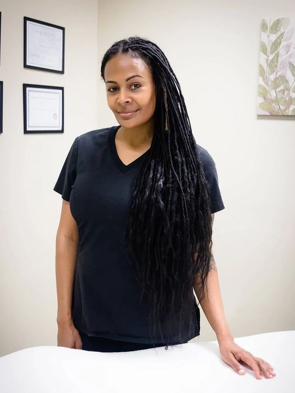 nneka goforth, massage therapist.