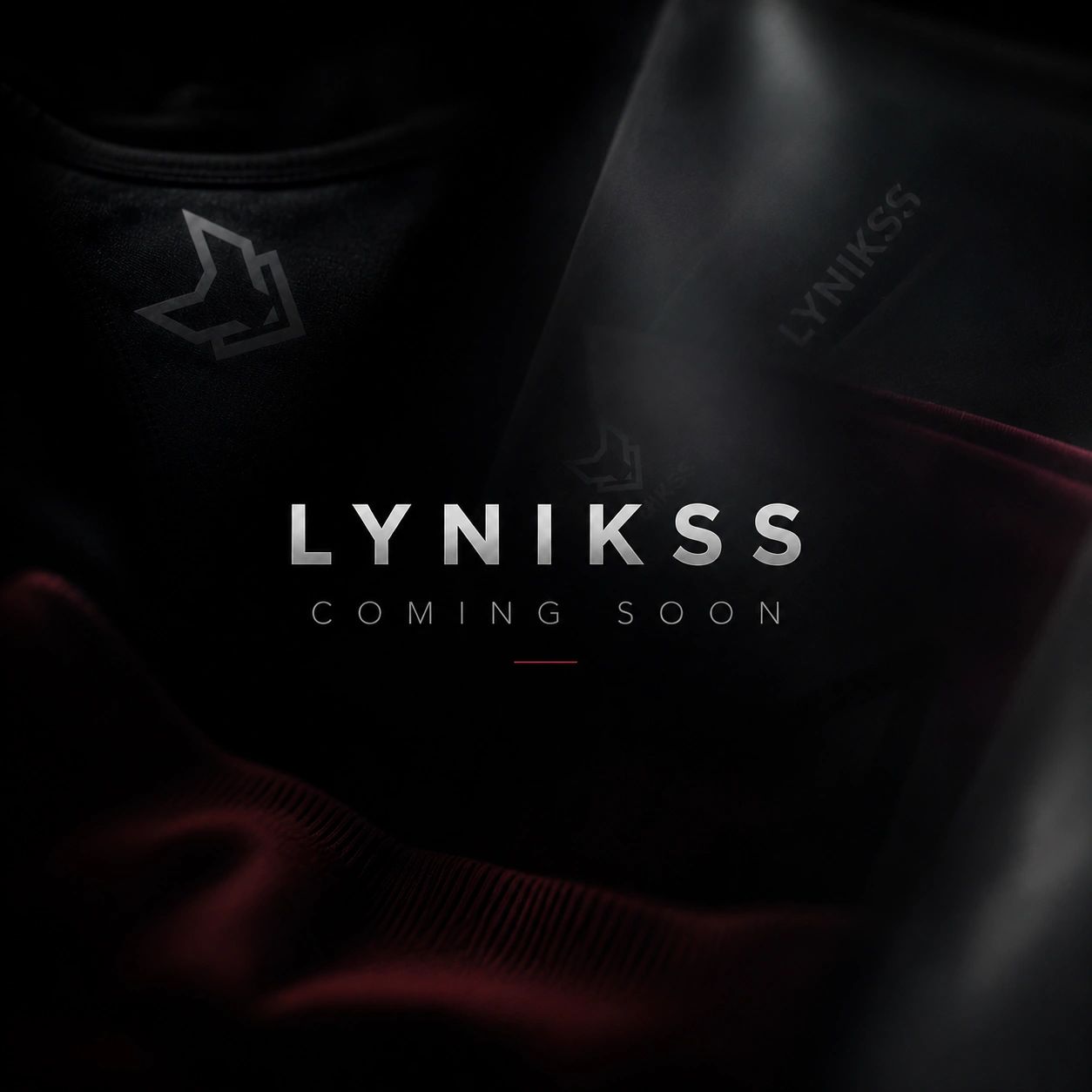 Dark, moody teaser image with 'LYNIKSS' and 'COMING SOON' text.