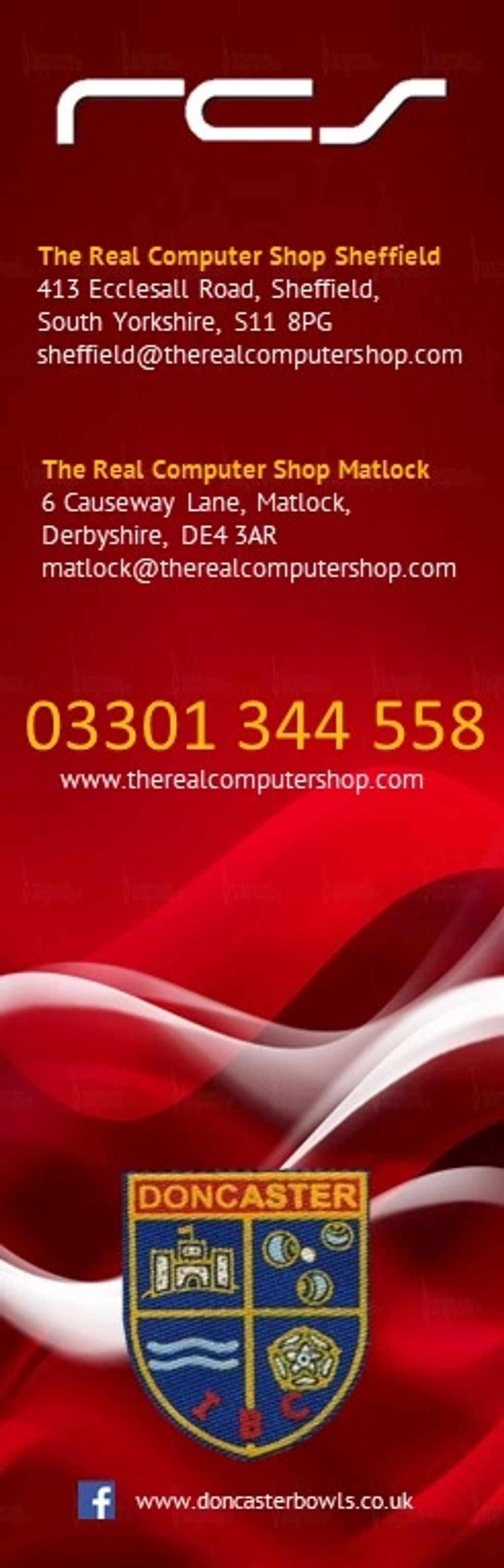 SPONSORS Doncaster Indoor Bowling Club