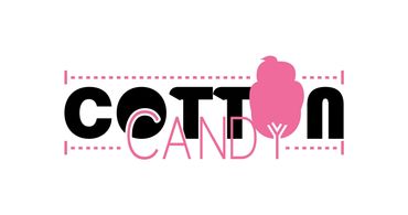 Cotton Candy Logo made by Ebee