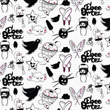 Ebee Ortez illustration pattern, branding, design, designer skills, design consultancy business